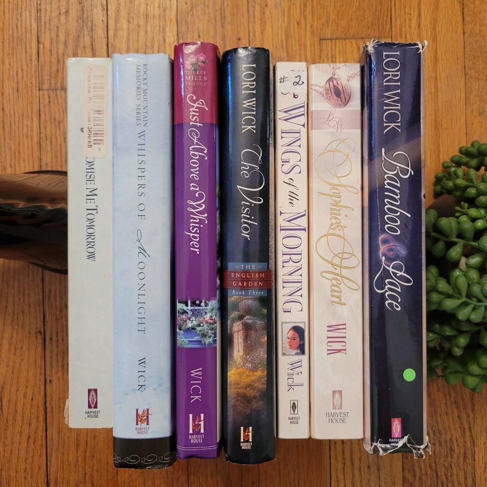 7 Lori Wick Christian Romance Fiction Book Lot Gift Adventure Love Historical